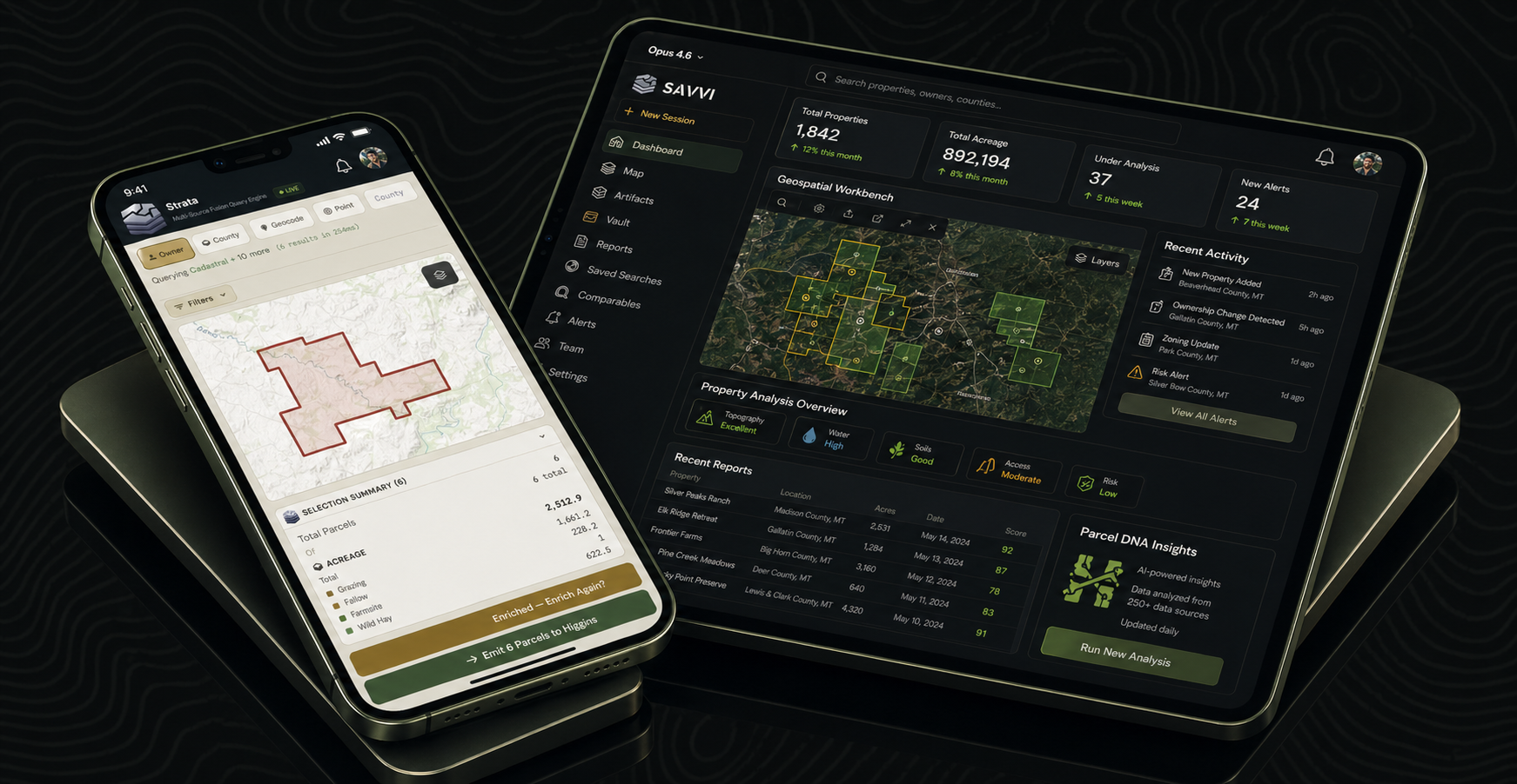 SAVVI | Search-Led Land Intelligence
